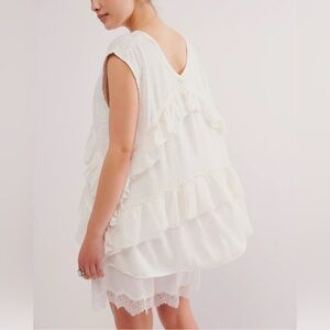 NWOT Free People, Claire Tee, Various Sizes in White
